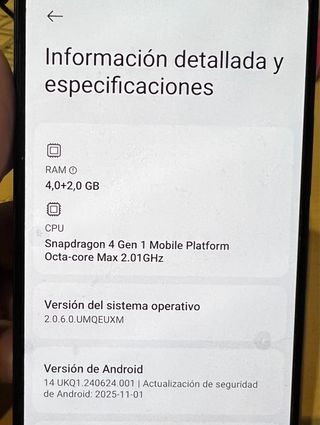 Xiaomi Redmi Note 12 5G 128 GB - RAM 4+2 GB