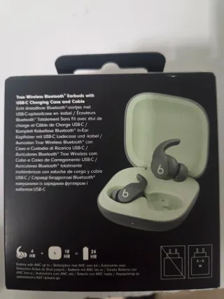 Beats Fit Pro Auriculares In-Ear Grises