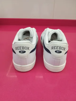 Zapatillas Reebok Hombre Blancas y Azules