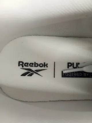 Zapatillas Reebok Hombre Blancas y Azules
