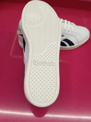 Zapatillas Reebok Hombre Blancas y Azules