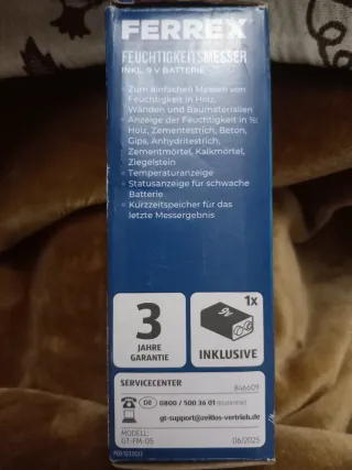 Medidor de Humedad Ferrex