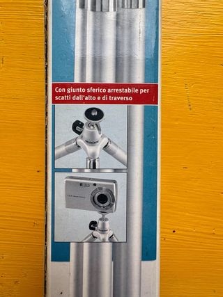 Treppiede telescopico con filettatura standard 1/4