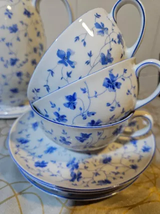 Juego de café Arzberg Blue Blossom