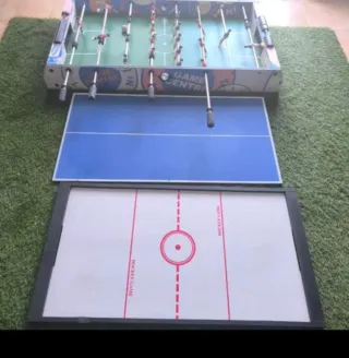 Futbolín y 11 juegos más