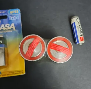 Pilas CEGASA 6F22 y Tudor R20-S Años 80.