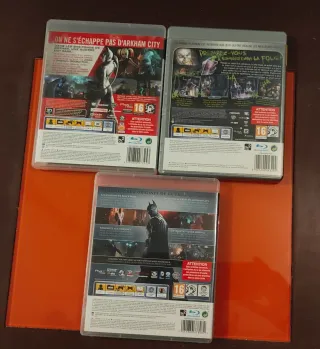 COLECCIÓN JUEGOS BATMAN ARKHAM PS3 🇪🇦