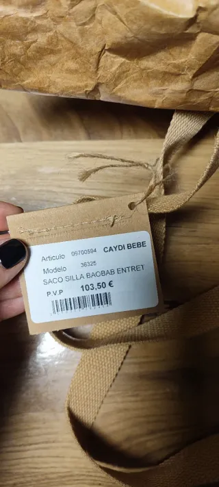 Saco Walking Mum Baobad entretiempo