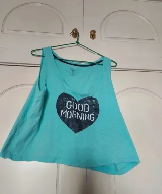 Camiseta tirantes Good Morning