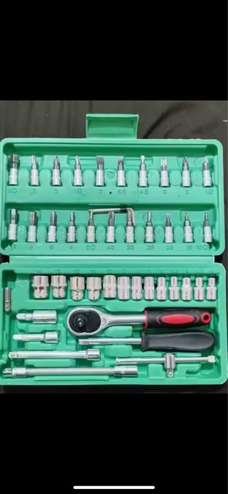 Juego de carraca 46 piezas