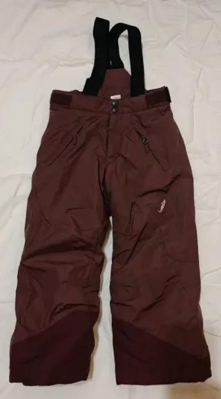 Pantalón nieve burdeos Decathlon T 6