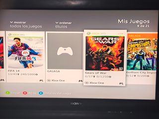 Xbox 360 con 5 giochi fisici e 20 digitali