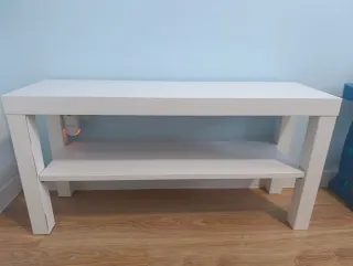 Mesa auxiliar blanca Ikea