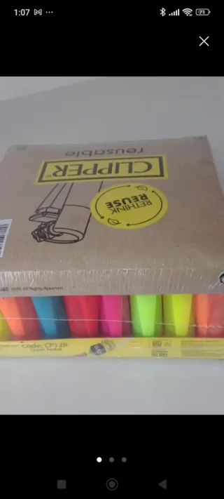 Pacchetto di accendini Clipper riutilizzabili