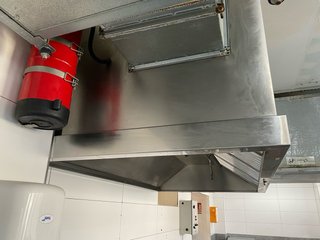 CAMPANA COCINA CON MOTOR DE EXTRACCION