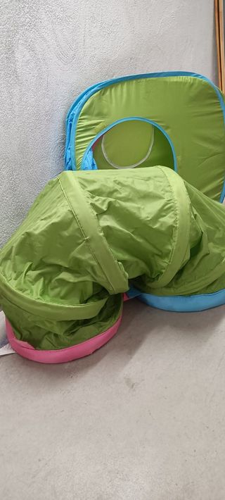 Tienda y túnel infantil plegable Ikea