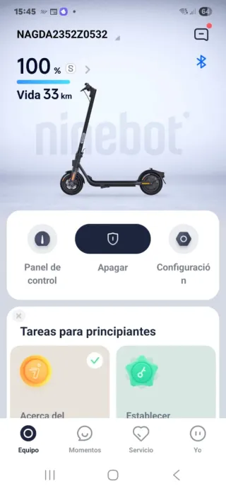 Patinete Eléctrico F2 800w