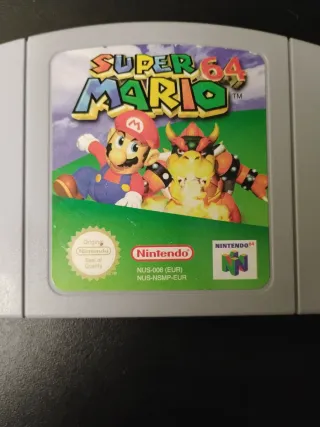 Cartucho Super Mario 64 Nintendo N64