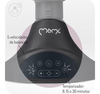 Mecedora Momi Kenani gris