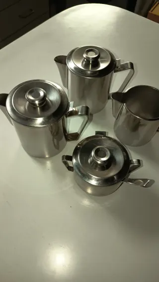 Conjunto Inox Café 4 Peças