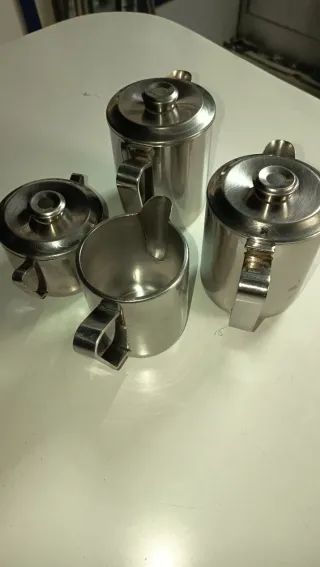 Conjunto Inox Café 4 Peças