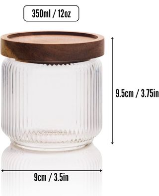 Mason & Fable Tarros Cristal Acanalado 350ml (6)