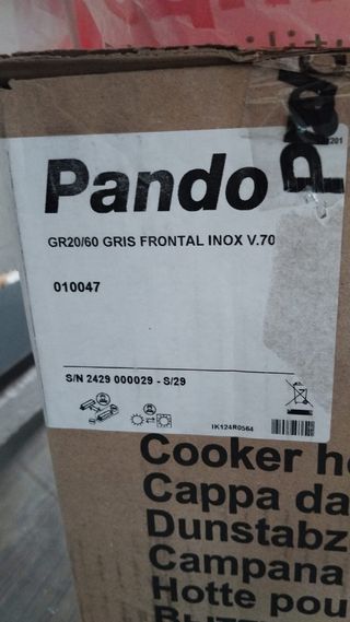 Campana extractora de cocina