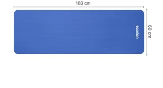 Esterilla de yoga Unycos azul