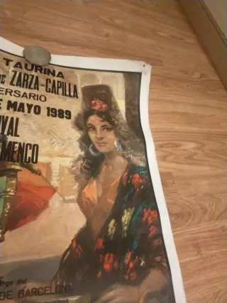 Cartel Festival Folklórico Flamenco 1989