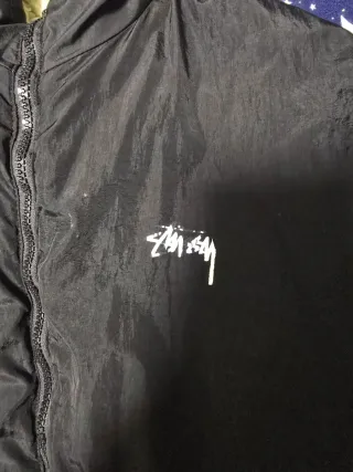 Forro polar Reversible Stussy Beige/Negro