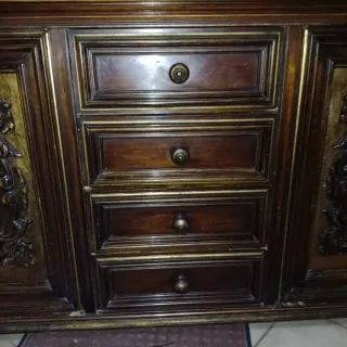 Credenza Vintage Legno Massello