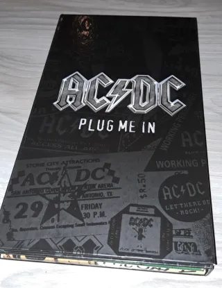 AC/DC Plug Me In Collector's Edition 3 DVD Set