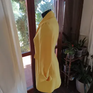Blazer lungo/cappottino giallo
