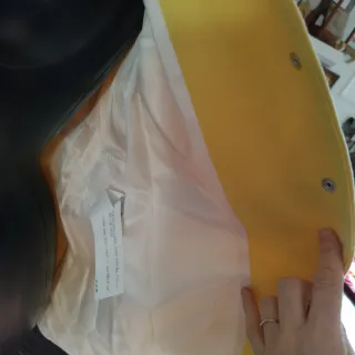 Blazer lungo/cappottino giallo