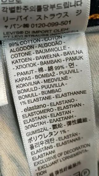 Pantalón Vaquero Levi's Hombre Talla M