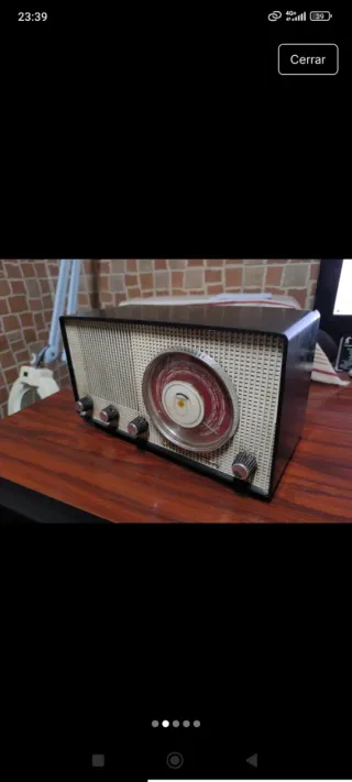 Radio Antigua Marca philips