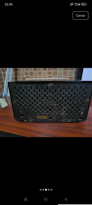 Radio Antigua Marca philips