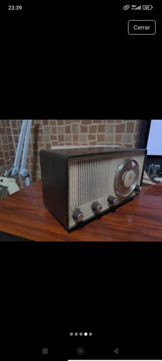 Radio Antigua Marca philips