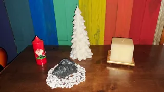 Set Candele Decorative Natalizie