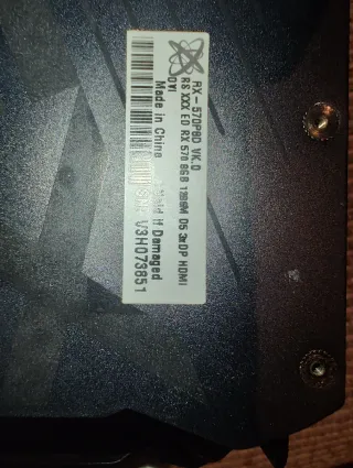 Tarjeta gráfica PARA PIEZAS