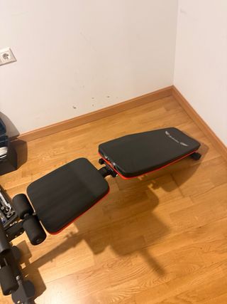 Mancuernas Ajustables 24 kg y banco