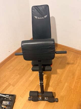 Mancuernas Ajustables 24 kg y banco