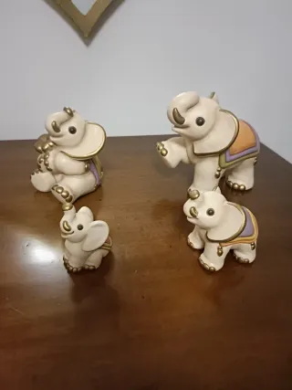 Set 4 Elefanti Thun. Nuovi senza scatola