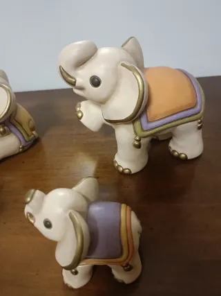 Set 4 Elefanti Thun. Nuovi senza scatola