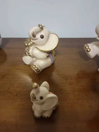 Set 4 Elefanti Thun. Nuovi senza scatola