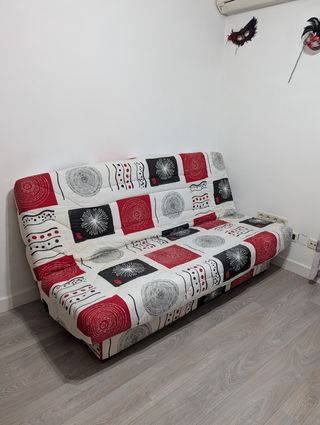 Sofá cama estampado