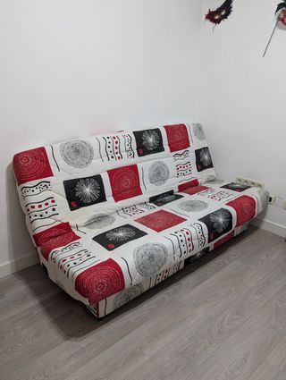 Sofá cama estampado