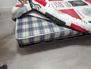 Sofá cama estampado