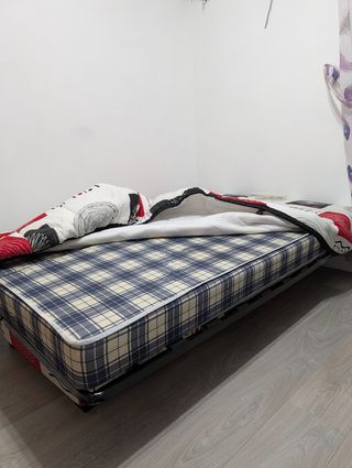 Sofá cama estampado