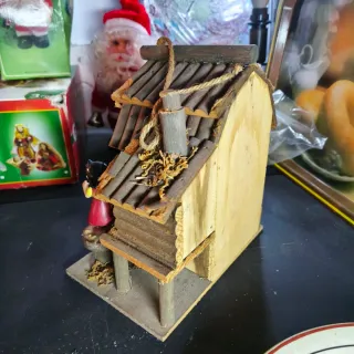 Casa Heidi Souvenir Antigua de madera para colgar